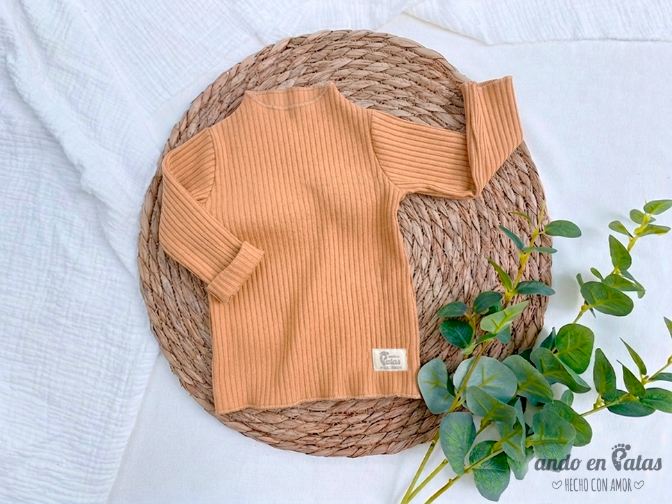 Polera Wide Caramel