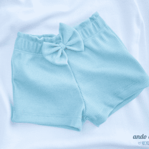 Short Momi Menta Glitter