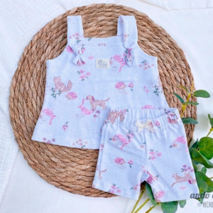 Set Musculosa y Biker Fungi