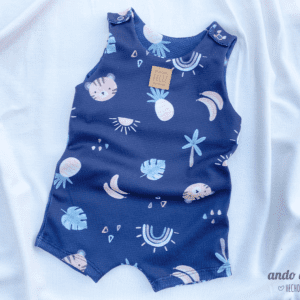 Romper Corto Selva Azul