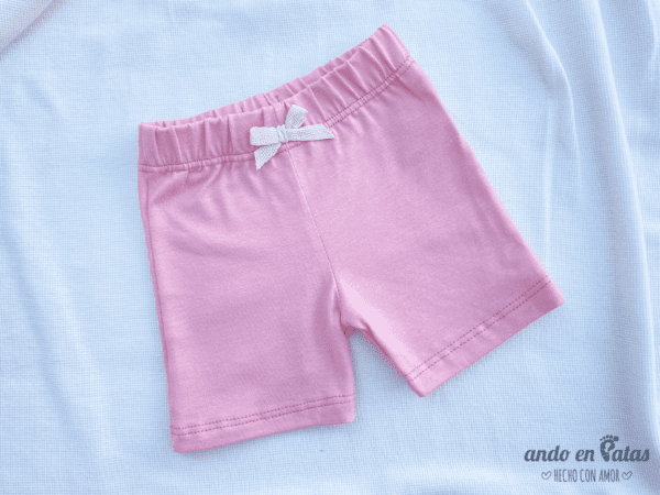 Biker Alg/Lycra Rosa