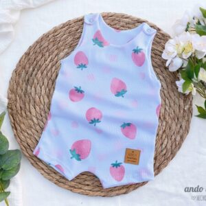 Romper Corto Frutillas