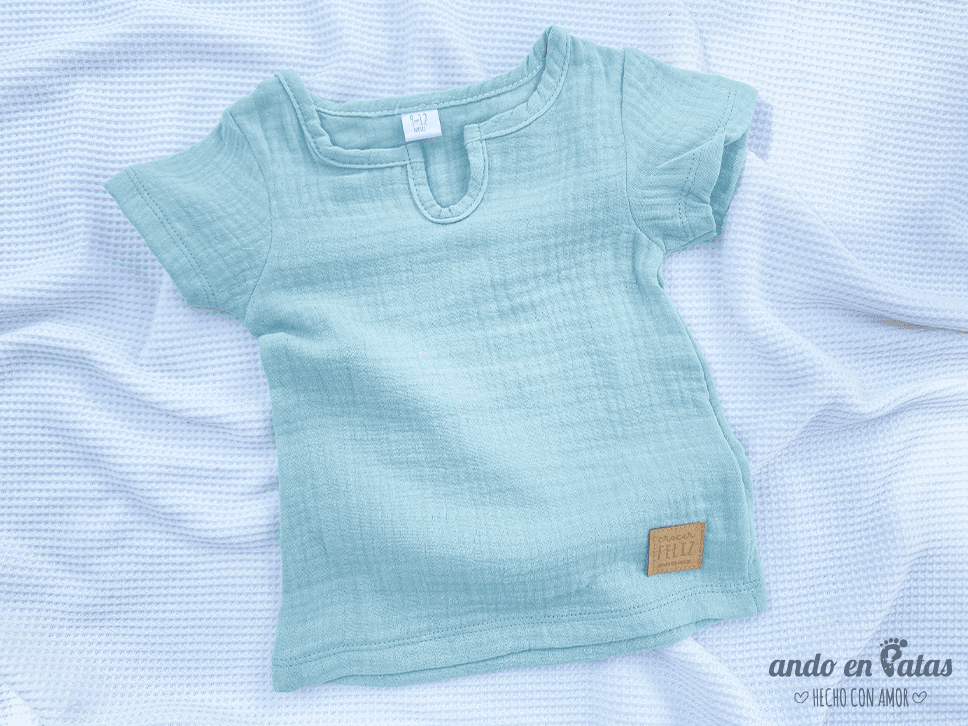 Babucha Baby Cotton Menta - Imagen 3