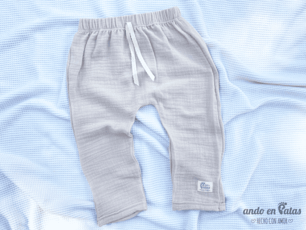 Babucha Baby Cotton Cemento