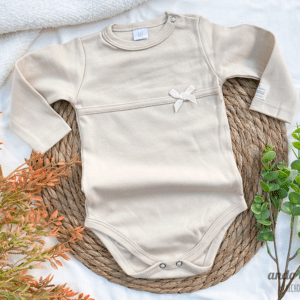 Body o Remera Moño Latte