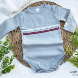 Body o Remera Combinada Perla