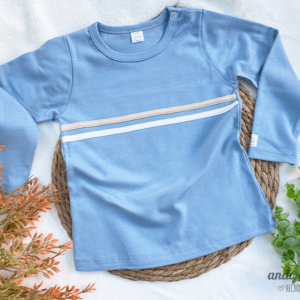 *Remera Combinada Cielo