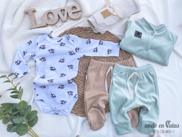 Conjunto Mao Plush Menta - Imagen 3