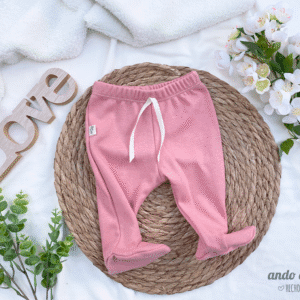 Medio Osito Algodón Flamingo