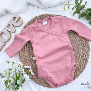 Batita Body Pima Flamingo