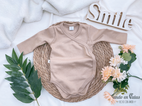 Batita Body Pima Nuez