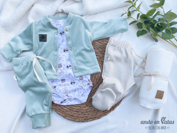 Conjunto Mao Plush Menta - Imagen 5