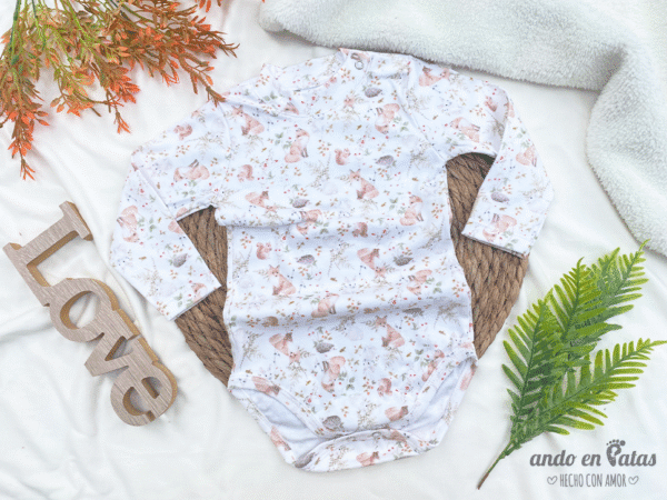 Body Semi Polera Bosque