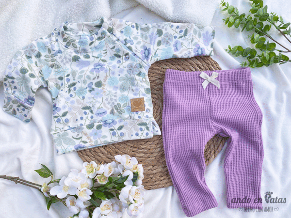 Leggin Chenille Orquídea - Imagen 2
