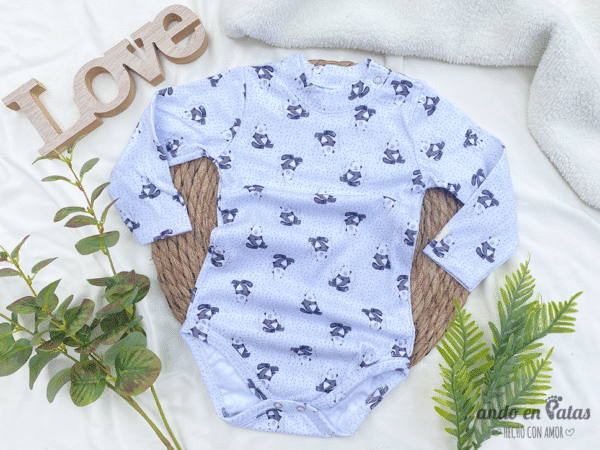 Body Semi Polera Panda