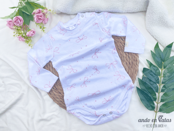 Body Semi Polera Lazos