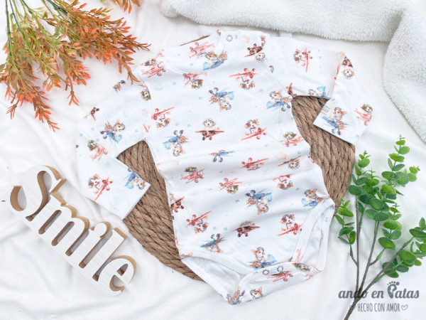 Body Semi Polera Puppys