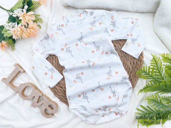 Body Semi Polera Mamá Pata