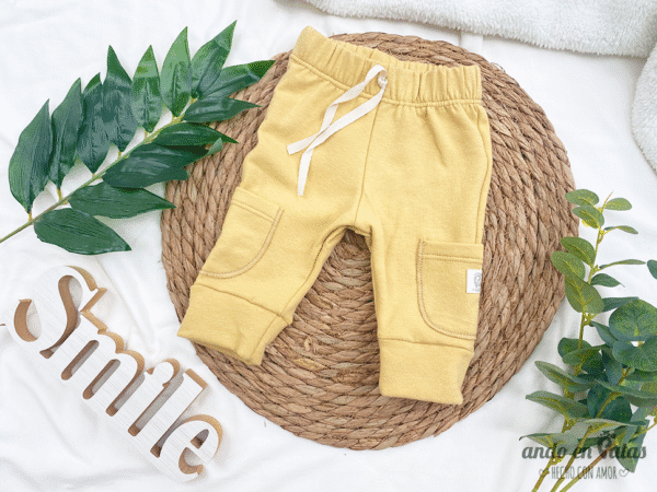 Jogger Cargo Mostaza