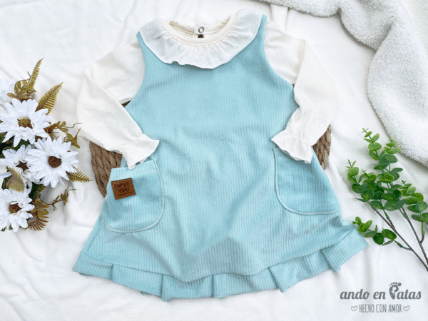 Conjunto Jumper Menta + Body Valentina