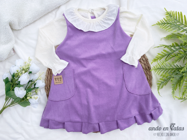 Conjunto Jumper Orquídea + Body Valentina