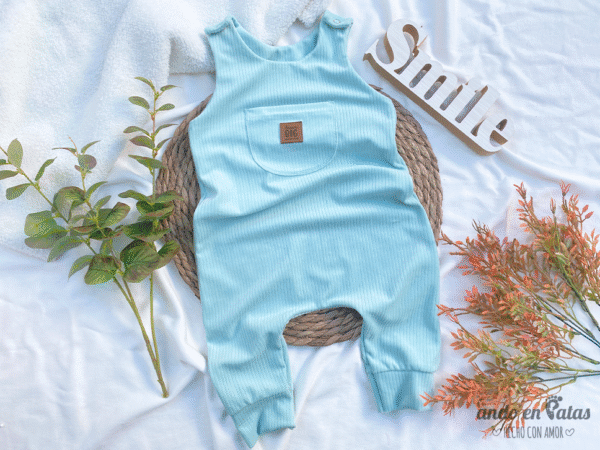 Romper Plush Bastonado Menta