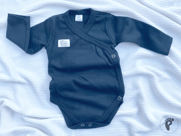 Batita Body Pima Negra