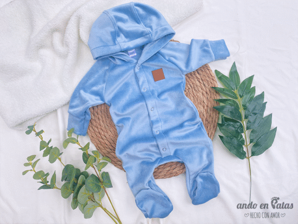 Mameluco Plush Cielo