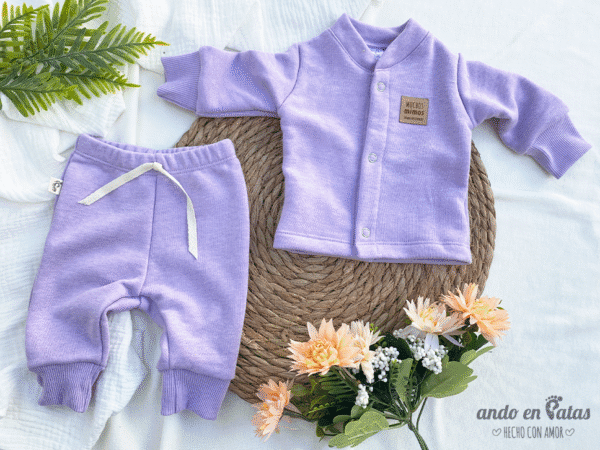 Conjunto Mao Malva