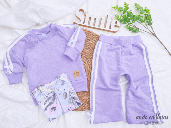 Conjunto Sport Malva - Imagen 2