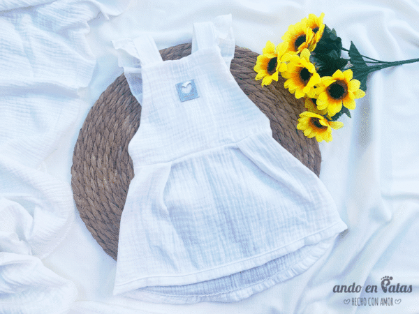 Jumper Baby Cotton Blanco