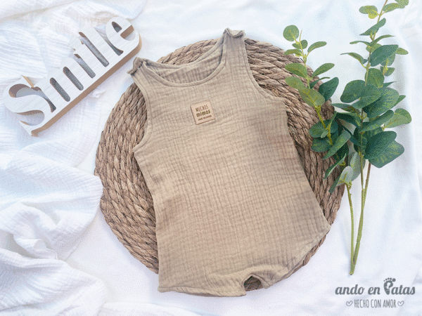 Romper Baby Cotton Musgo
