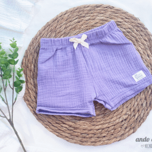 Short Baby Cotton Lila