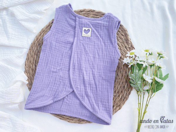 Remera Cala Baby Cotton Lila