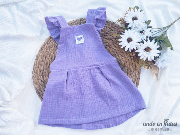 Jumper Baby Cotton Lila