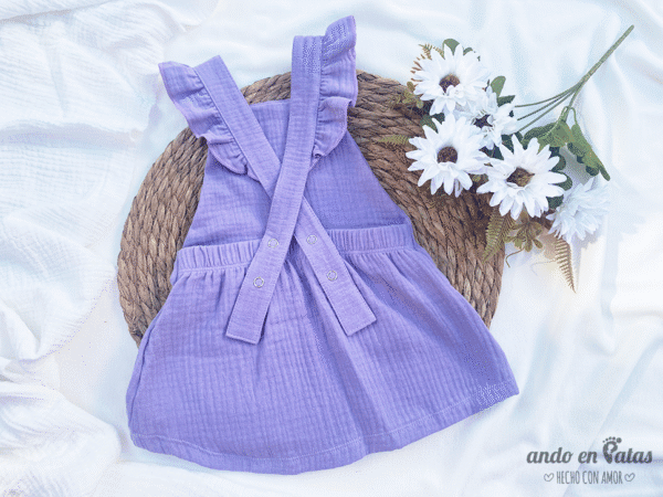 Jumper Baby Cotton Lila - Imagen 2