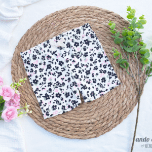 Biker Alg/Lycra Leopardo