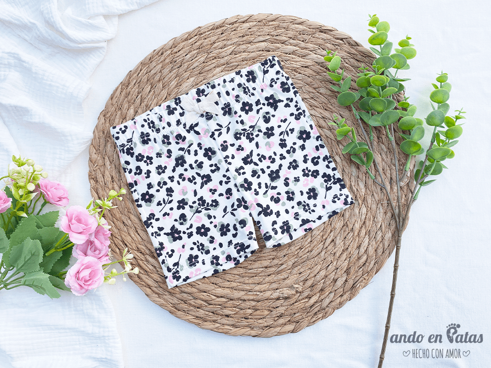 Biker Alg/Lycra Leopardo