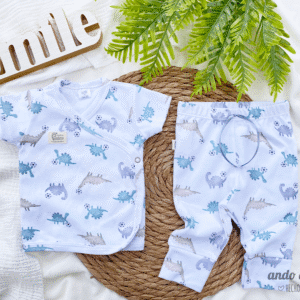 Saurus - Batita Manga corta y Ranita