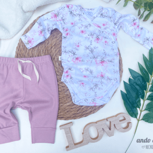 Lirios - Batita Body y Ranita