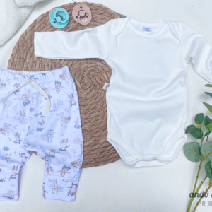 Superhéroes - Body americano + Ranita