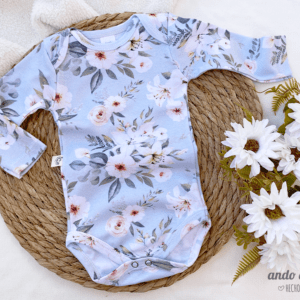 Body Americano Orquídea Azulada