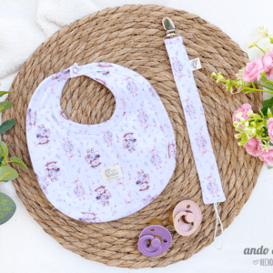 Set Dora - Babero + portachupete