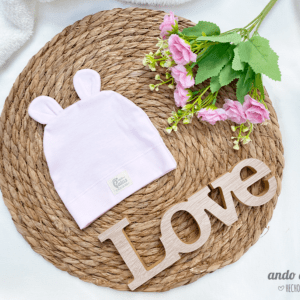 Gorro Teddy Rosa Bebé