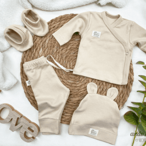 Set Nacimiento 4 Piezas - Latte