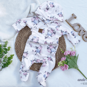 Mameluco Plush Rosas