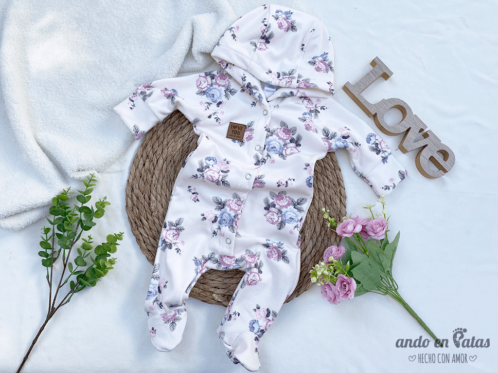 Mameluco Plush Rosas