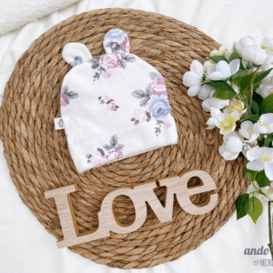 Gorro Teddy Plush Rosas