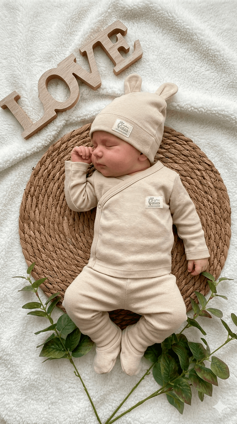 Set Nacimiento 4 Piezas - Latte - Imagen 4