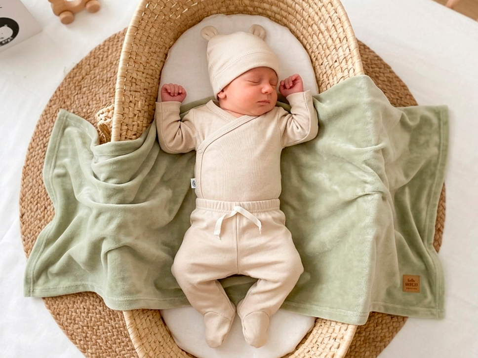 Batita Body Pima Latte - Imagen 2